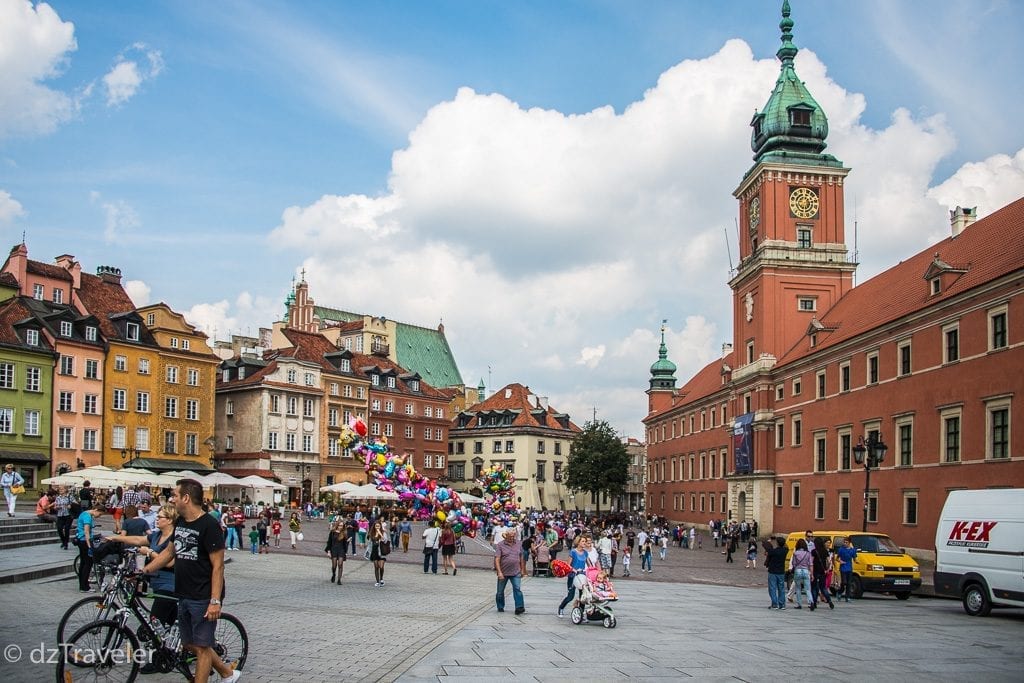 castle square warsaw