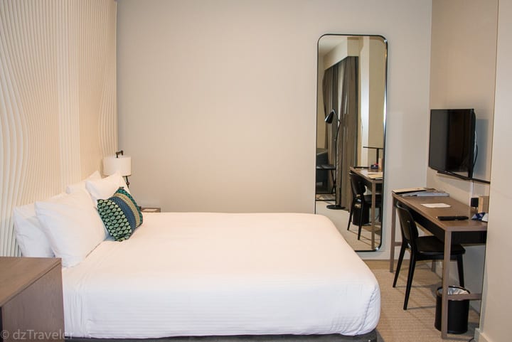 A view of DoubleTree by Hilton Hotel from the street, Melbourne