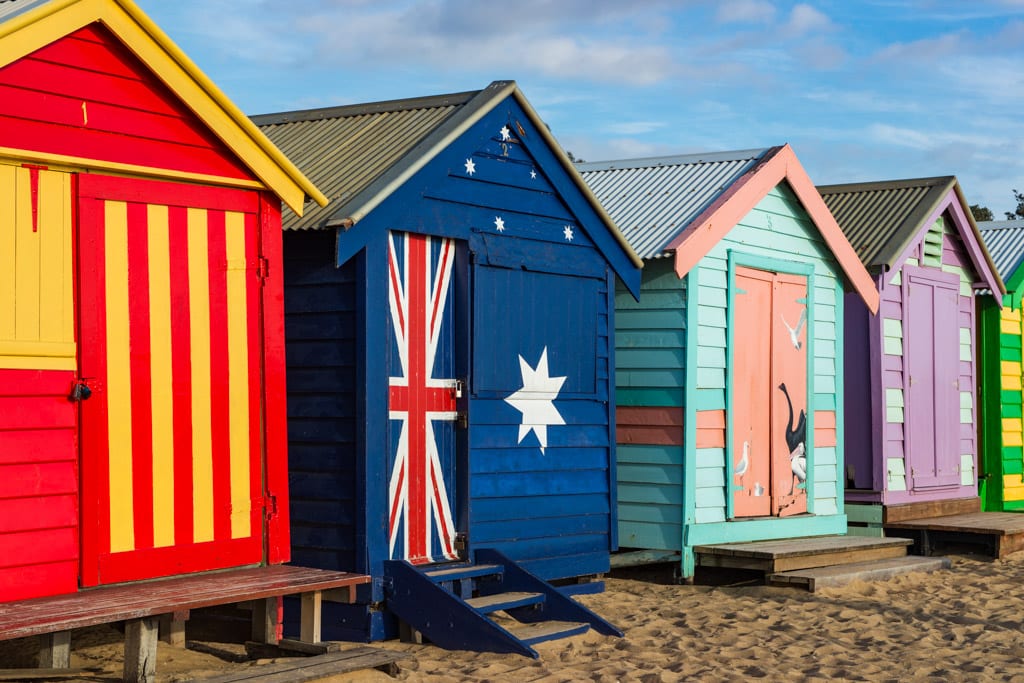 Brighton Beach Boxes in Melbourne||Brighton Beach Gardens