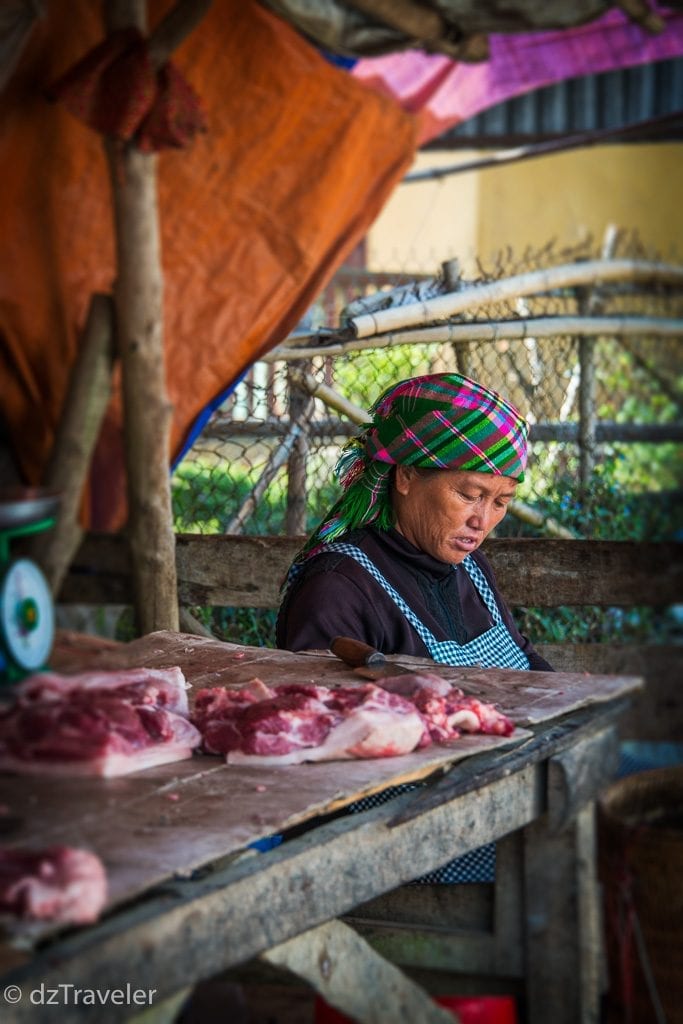 Cat Cat Village market
