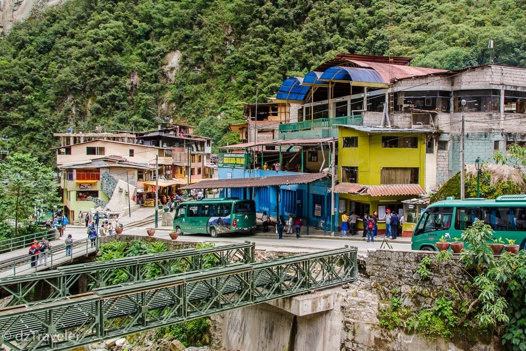 Aguas Calientes town
