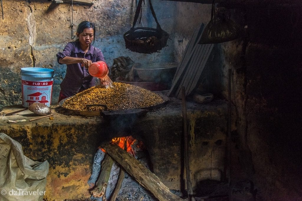 Processing Corn Wine in Ban pho, Bac Ha