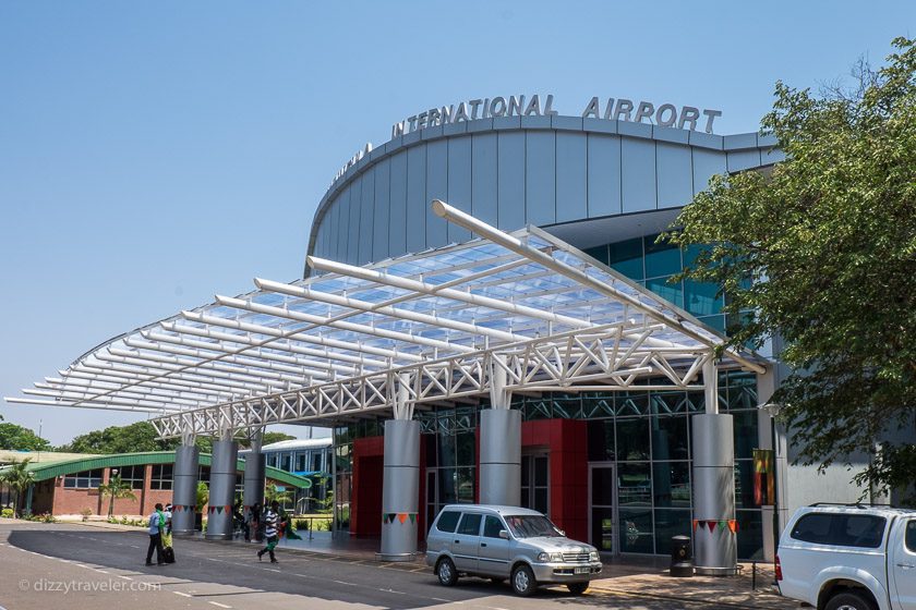 Airport in Livingstone - Zambia