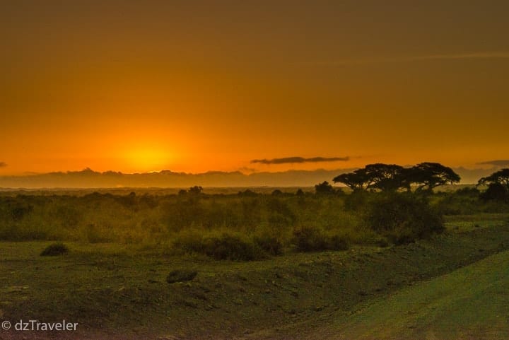 amboseli sunrise 