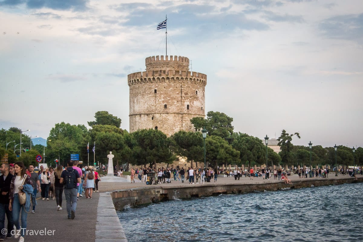 white Tower|Boat tour in Thessaloniki||||The Rotunda or Agios Georgios church|||Church of Panagia Chalkeon|||||||Aristotelous Square in Thessaloniki|||El Greco Hotel