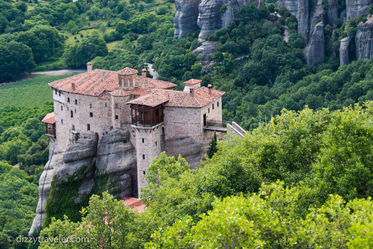 Roussanou Monastery