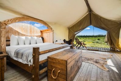 Under Canvas Yellowstone, West Yellowstone, MT